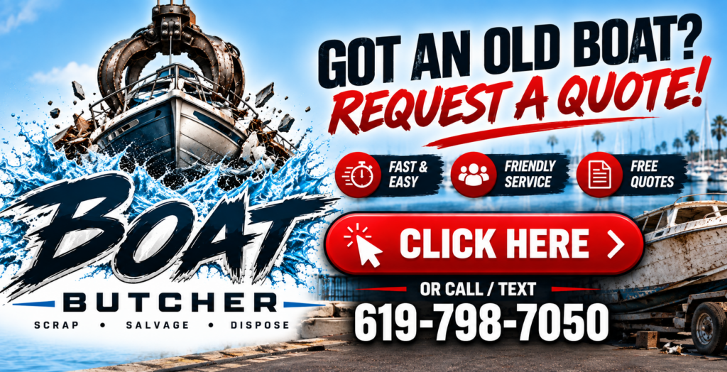 BoatButcher Removal Hauling Inquiry